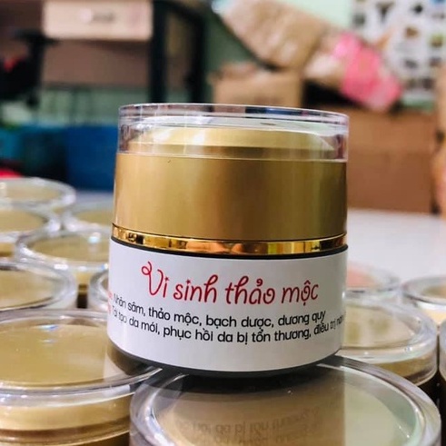 Vi sinh thảo mộc giảm da chết