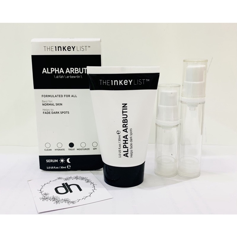 Seum dưỡng trắng The INKEY List Alpha Arbutin 30ml