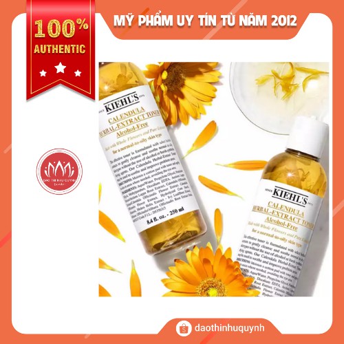 Nước hoa hồng Toner Hoa cúc Kiehls Calendula Herbal Extract Alcohol-Free