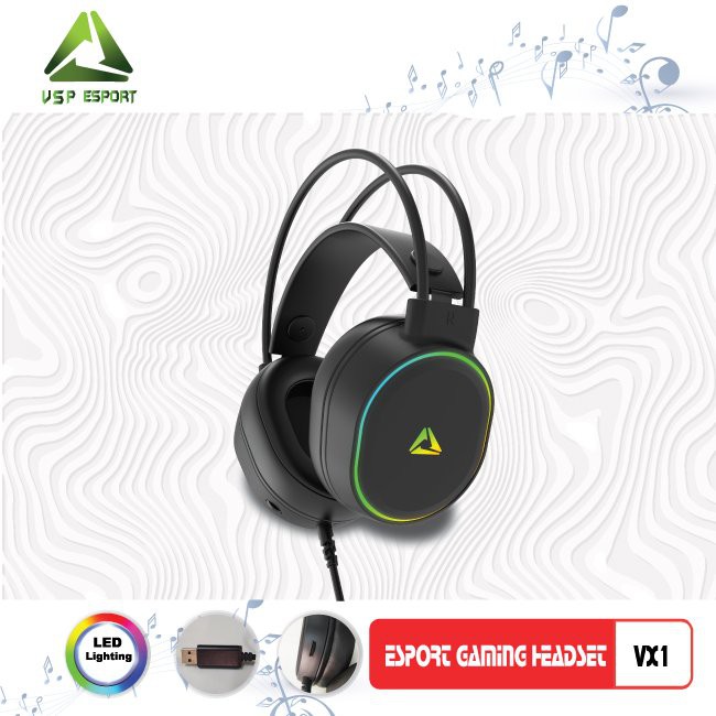 TAI NGHE CHUYÊN GAME VSP ESPORT GAMING VX1 7.1 | BigBuy360 - bigbuy360.vn