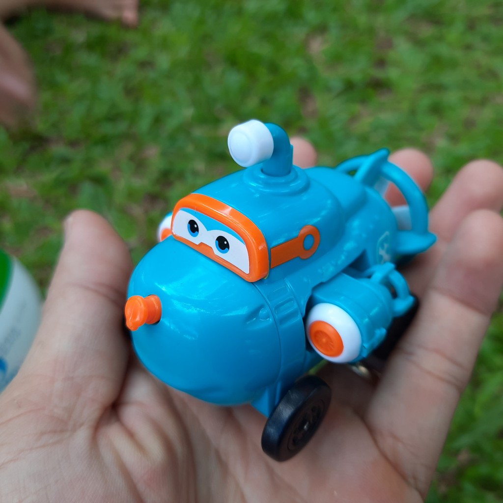 Super wings mô hình tàu ngầm Willy mini đồ chơi trẻ em đội bay siêu đẳng