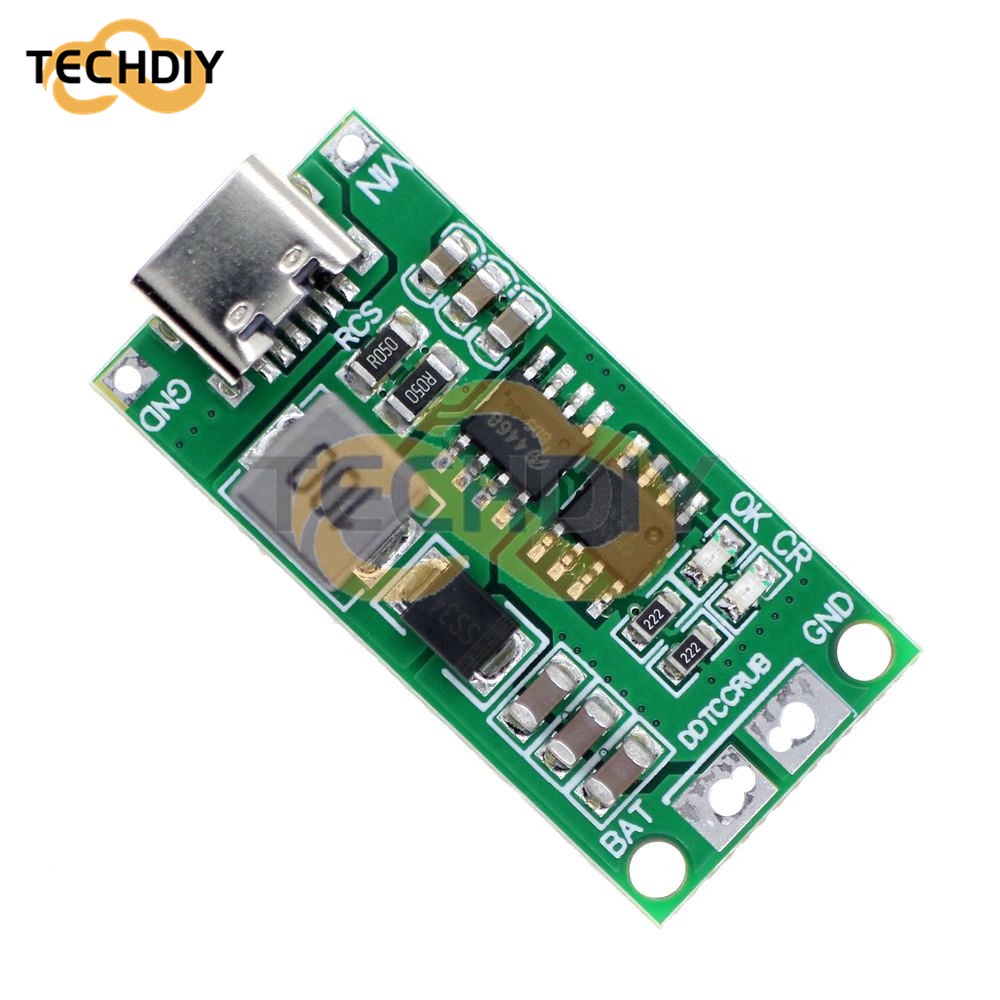 Bộ Sạc Pin Li-Ion Từ 2S 3S 4S Type-C Sang 8.4V 12.6V 16.8V 18650 Lithium