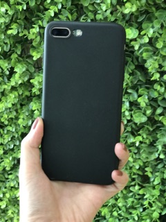 ỐP 6plus IP 7plus 8 8plus SILICON MỀM ĐEN