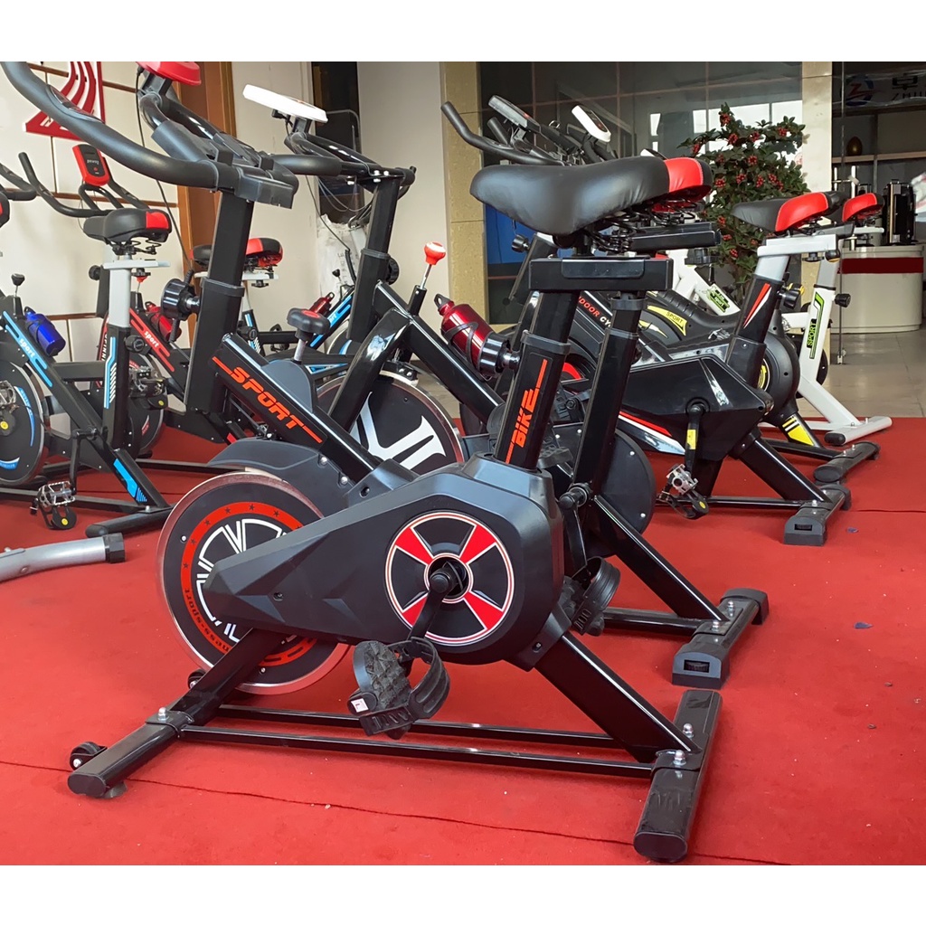 Xe Đạp Tập Thể Dục Tại Chỗ, Xe Đạp Thể Thao GYM Bike Sport Q7 Bàn Đạp Chống Trượt - Bảo Hành 12 Tháng