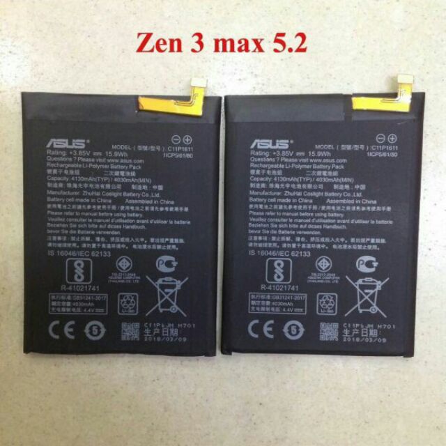 Pin asus zen 3 max 5.2