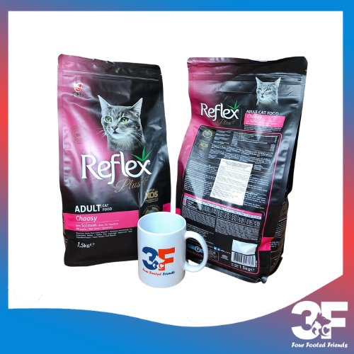 Thức Ăn Hạt Cho Mèo Reflex Plus Choosy Cho Mèo Kén Ăn Vị Cá Hồi - Bao 1Kg5