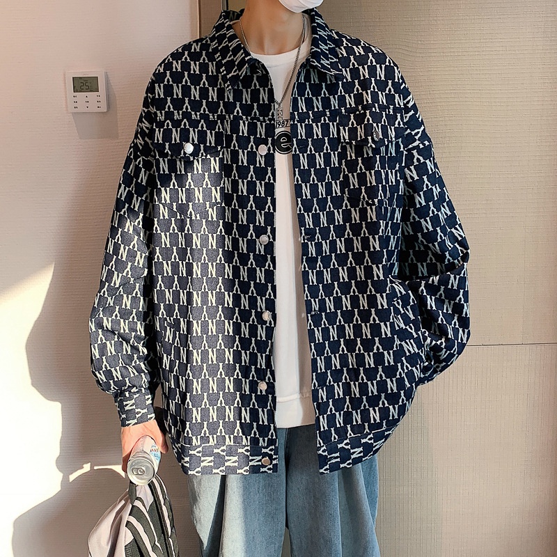 Áo Khoác Denim Thể Thao Cao Cấp Dễ Phối Đồ Cho Nam Faruiline FARU030