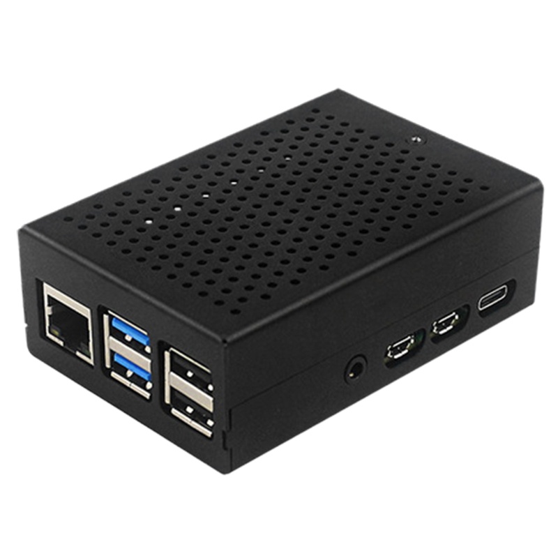 Vỏ Bảo Vệ Bằng Hợp Kim Nhôm Cho Raspberry Pi 4 Model B Pi 4B w F