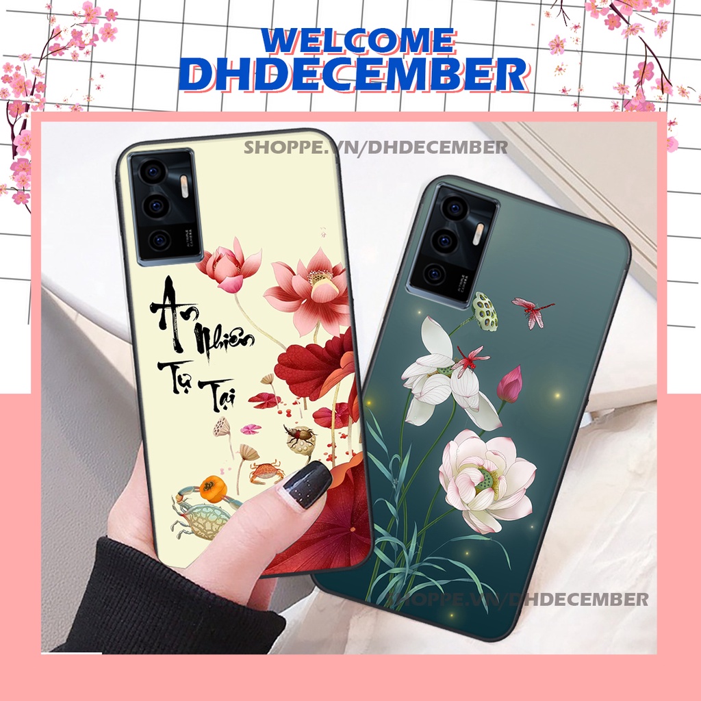 Ốp lưng Vivo V23E in hình thư pháp tâm an vạn sự an ,mã đáo thành công SIÊU CHẤT