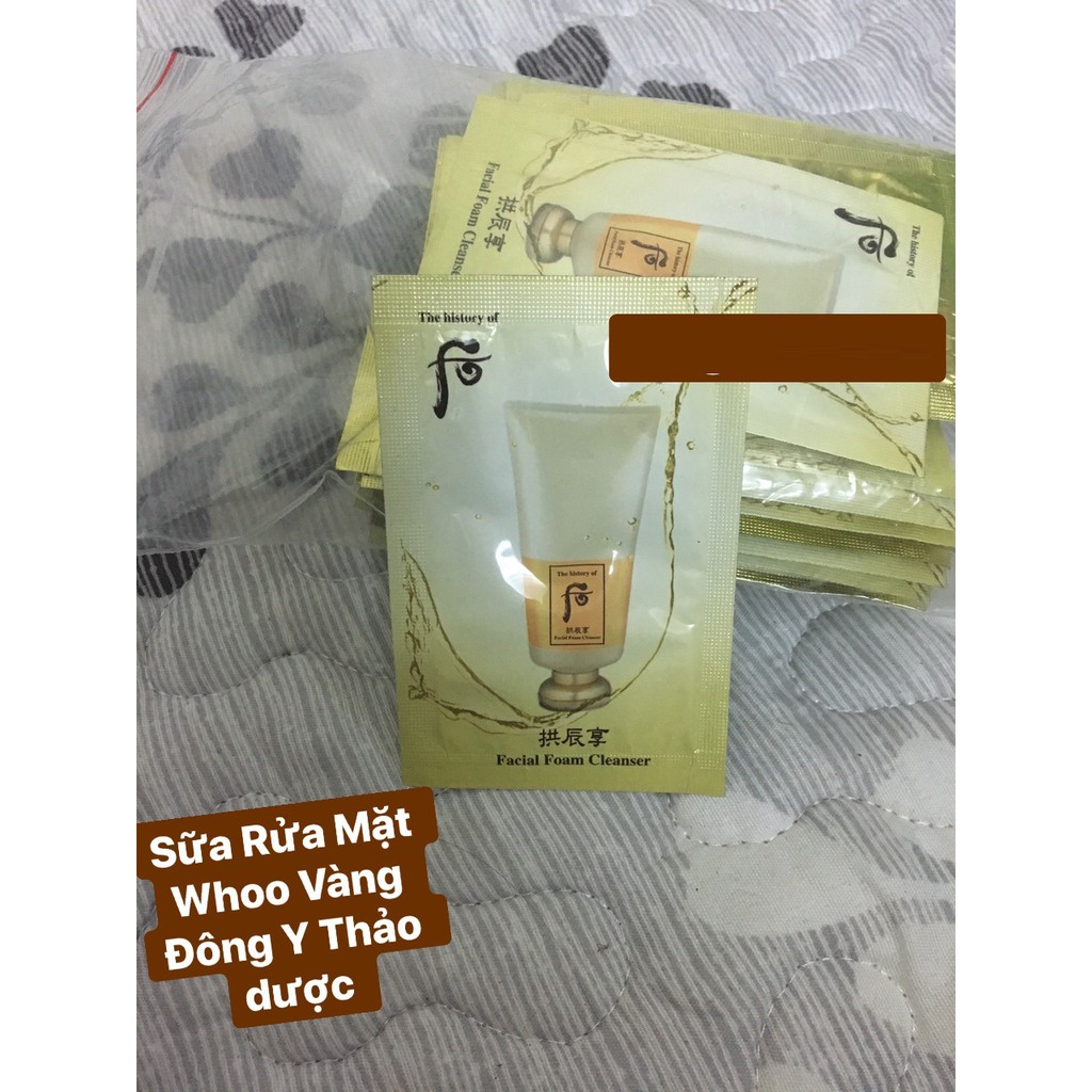 [HÀNG CÓ SẴN] Sample SỮA RỬA MẶT Whoo Đông Y Thảo Dược