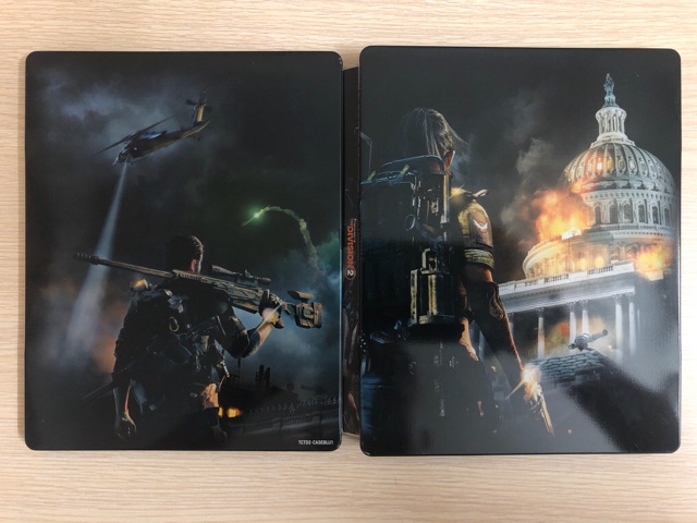 The Division 2 Gold Edition Steelbook - Hộp Thiếc Game PS4/XB1 USA