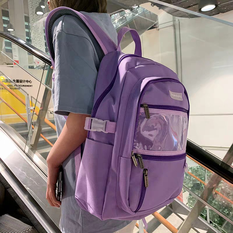 /Sẵn/ BALO THỜI TRANG MÀU TÍM SIÊU XỊN XÒ - ORDER 12 NGÀY