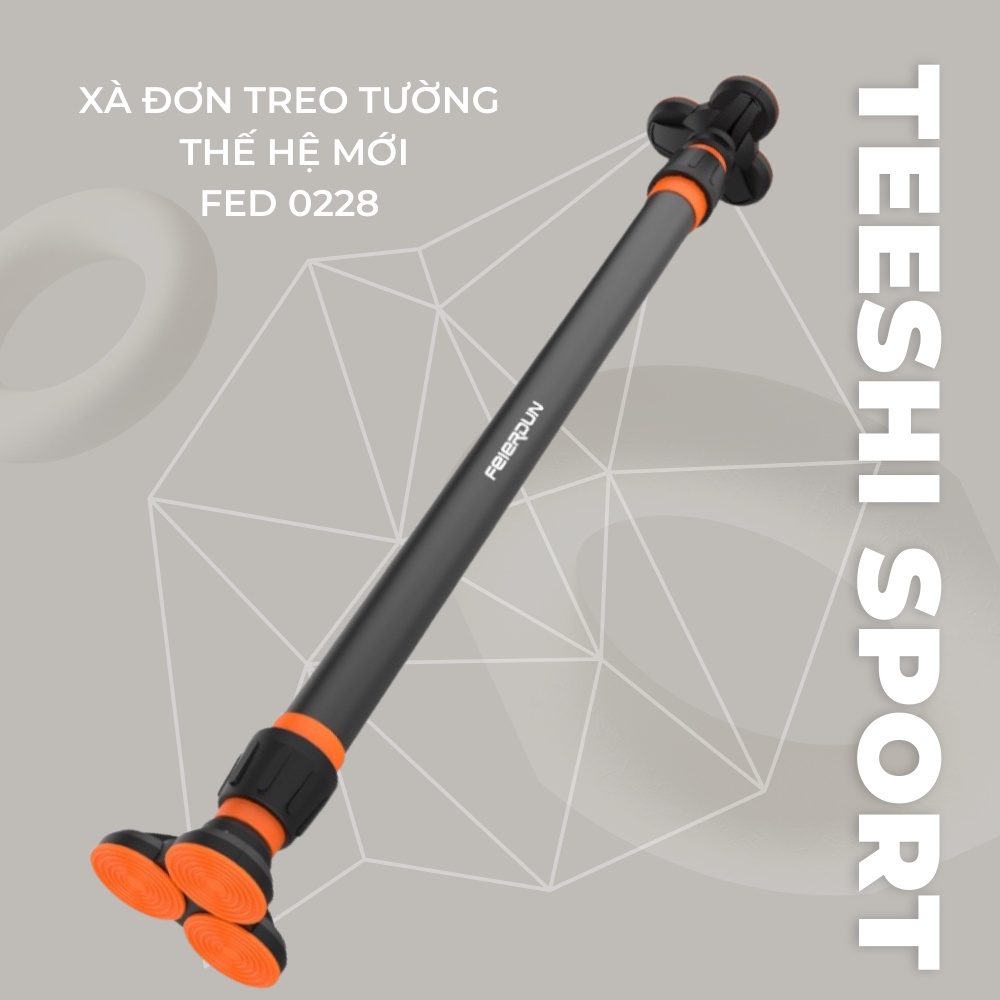 Xà Đơn Treo Tường Thế Hệ Mới FED-0228 . Chất liệu thép carbon. Nhiều kích thước