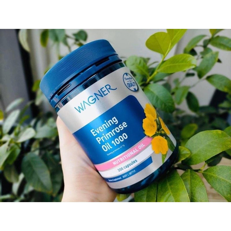 Tinh dầu hoa anh thảo Wagner 200 viên - Hàng Úc đủ bill | Thế Giới Skin Care