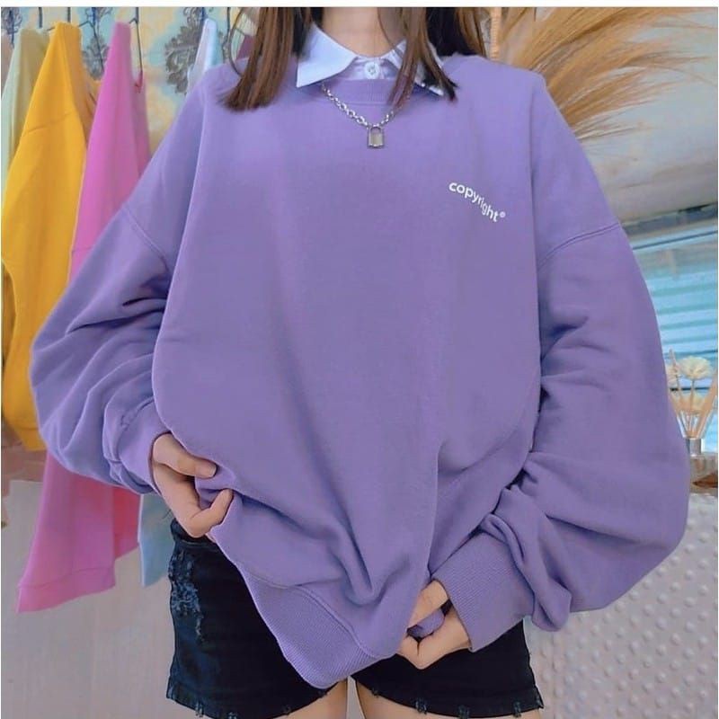 Áo Sweater thời trang cho nữ | Áo Sweatshirt | Áo nữ kiểu dáng trẻ trung năng động | Chất liệu lông cừu | Tất cả các kích thước