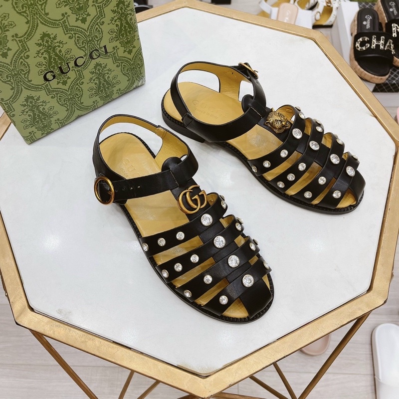 Sandal rọ gc hàng super fullbox xanh, bill, túi giấy form rộng
