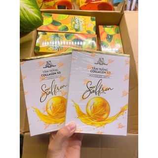 Tắm trắng saffron x3 collagen