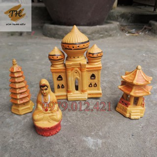 Tiểu cảnh mini trang trí gốm Bát Tràng