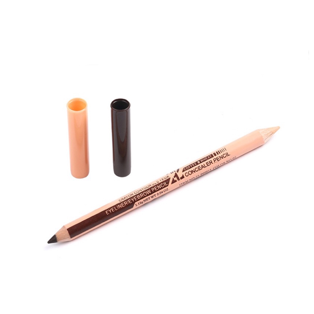 Bút kẻ mắt + che khuyết điểm 2 trong 1 bền màu chống nước