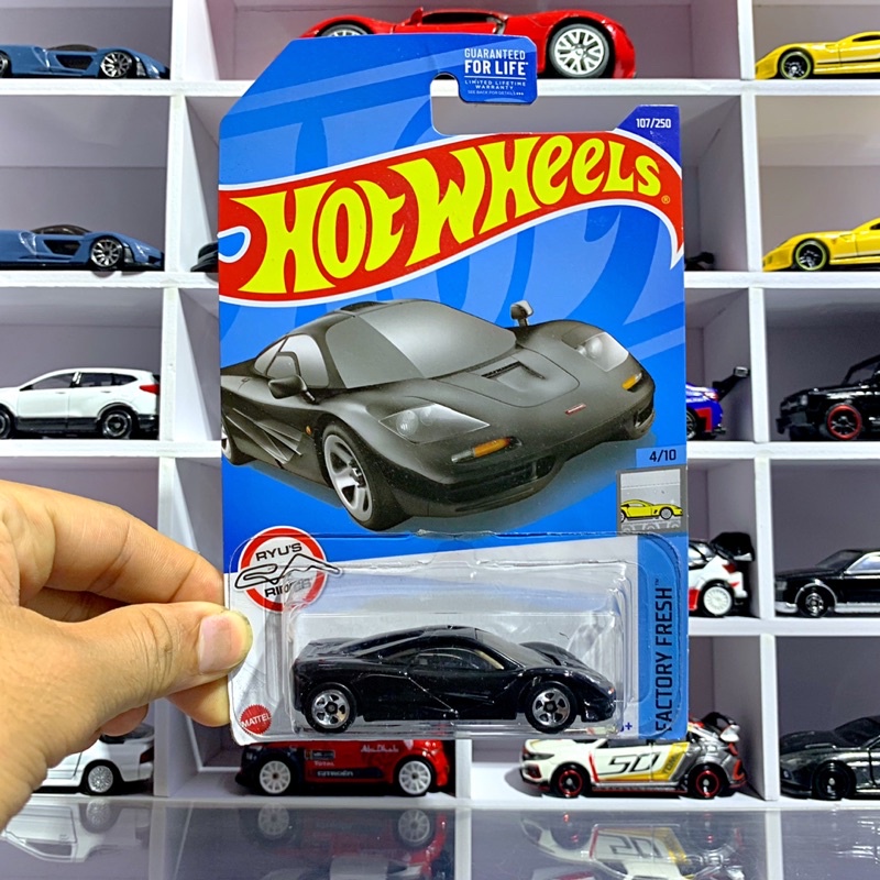 Xe mô hình Hot Wheels MCLAREN F1 - Black - tỉ lệ 1:64