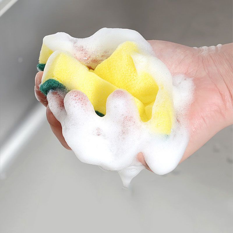 Chùi rửa Miếng bọt biển sợi siêu nhỏ để chùi rửa nhà bếp tiện lợi