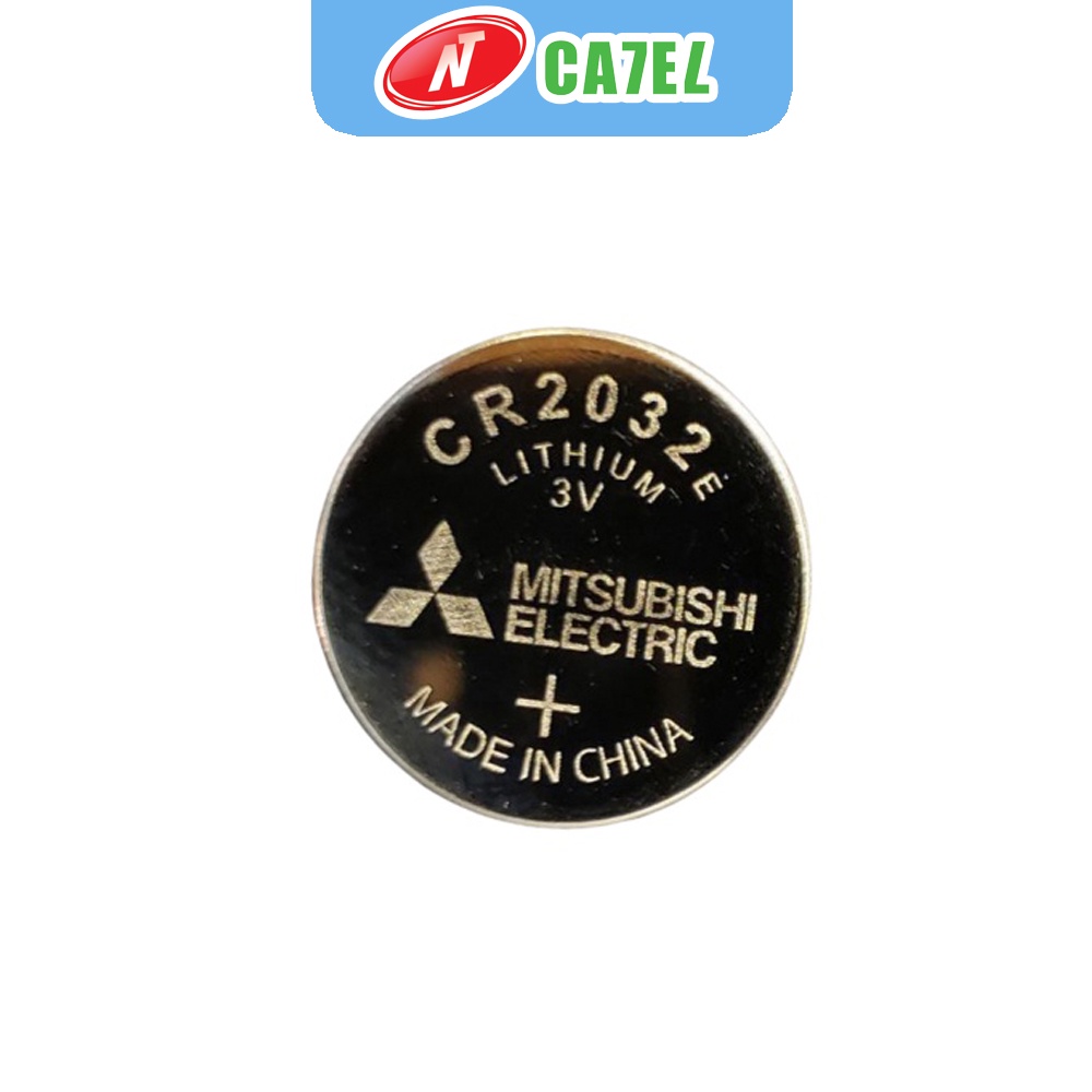 Pin CR2016/CR2032 Mitsubishi vỉ 5 viên hàng chính hãng NT CATEL