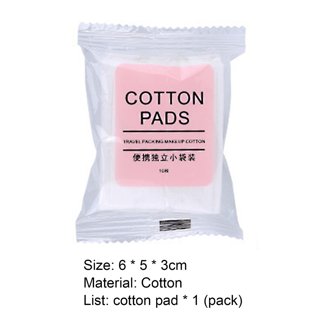 Set 10 Bông Tẩy Trang Tròn Mềm Thấm Nước Chất Lượng Cao