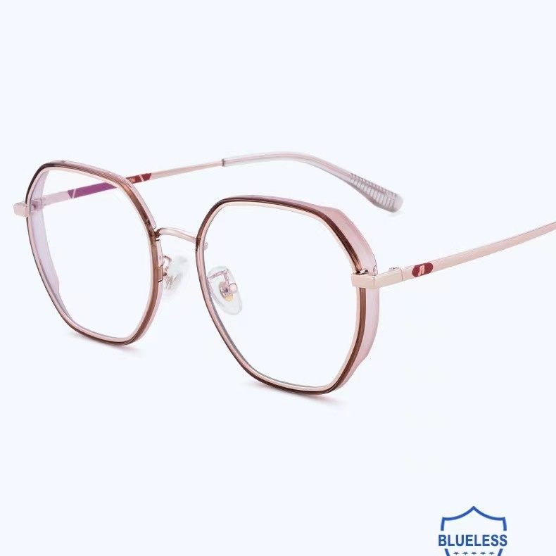 Kính Mát Gọng Trong Suốt Chống Ánh Sáng Xanh Phong Cách Hàn Quốc Thời Trang Cho Nữ