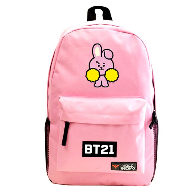 Balo BT21 hồng