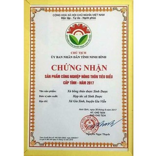 Combo 3 bánh xà bông thảo dược Gió (xà bông than tre hương bạc hà, cà phê hương quế, xà bông sả chanh) HTX Sinh Dược