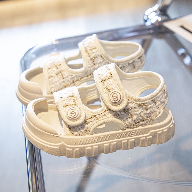 [Hàng Mới Về] Giày Sandal Công Chúa Đế Mềm Chống Trượt Thoải Mái Phong Cách Xiaoxiang Cho Bé Gái