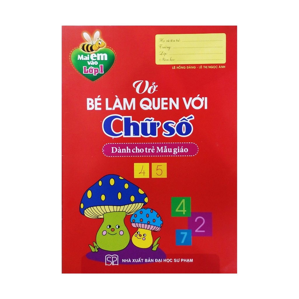 Sách - vở bé làm quên với chữ số