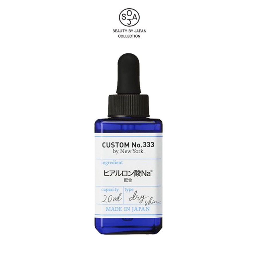 Tinh chất Hyaluronic Acid Cấp Ẩm Giúp Da Săn Chắc Custom No.333 by New York Hyaluronic acid Serum 20mL