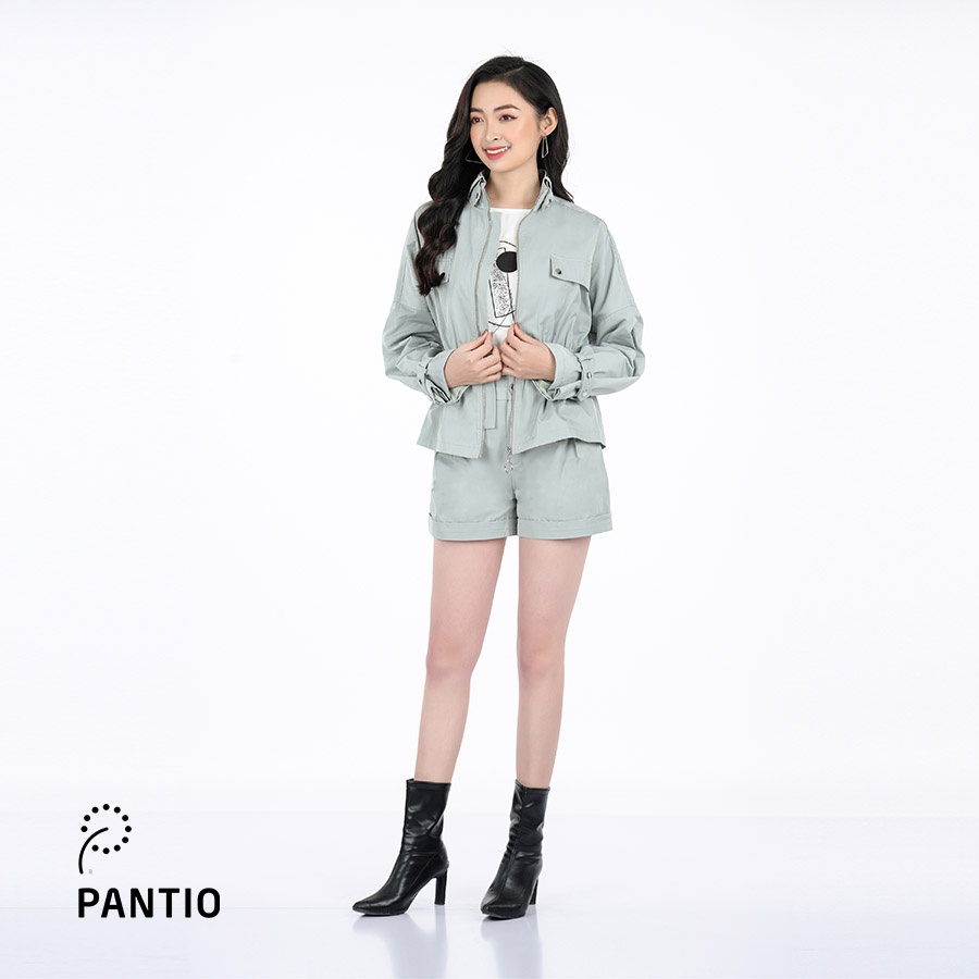 Quần short chất liệu kaki dáng suống BQN92393- PANTIO