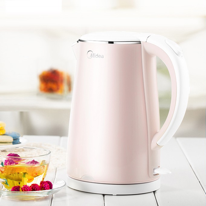 [Chính hãng] Bình siêu tốc MIDEA MK-15DP PINK 1.5L chinh hãng, bảo hành 12 tháng , lỗi đổi mới trong 7 ngày