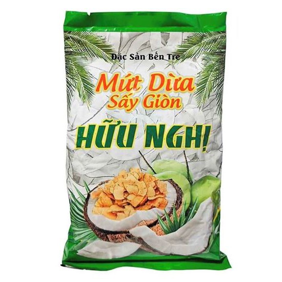 Dừa khô sấy giòn Hữu Nghị 300G