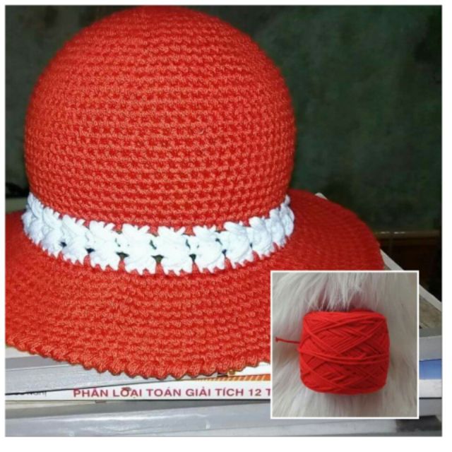 SỢI DỆT COTTON MÀU TRƠN 2MM