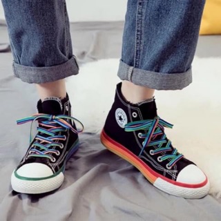 Giày cao cổ ,thấp cổ cầu vồng