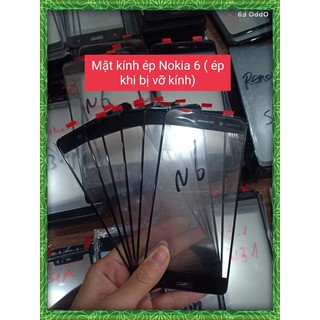 mặt kính Ép Nokia 6 ( Ép khi bị vỡ kính)