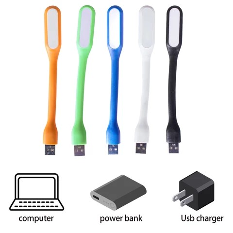 Đèn led USB silicon nhiều màu, đèn led usb nhiều màu sạc bằng cổng usb siêu sáng nhỏ gọn tiện dụng