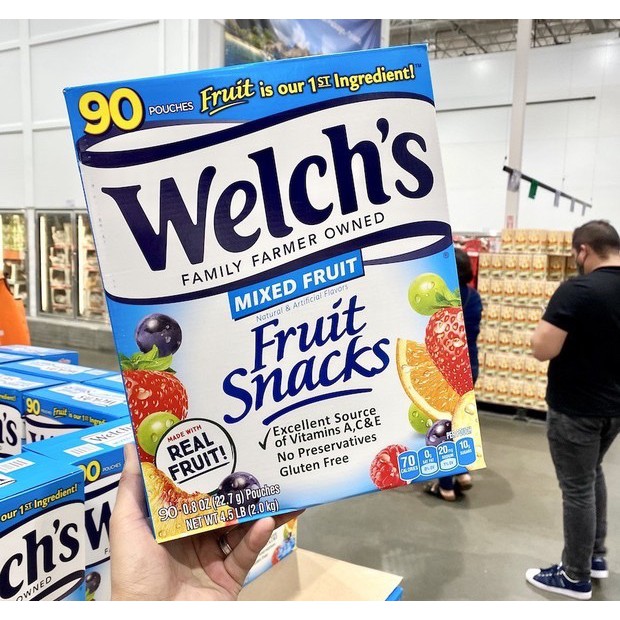 Kẹo Dẻo Welch's Trái Cây 25.5g/ 1 Gói - Hàng Mỹ
