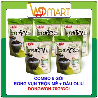 COMBO 5 GÓI RONG VỤN DONGWON TRỘN VỪNG CHO BÉ 70G x 5 GÓI