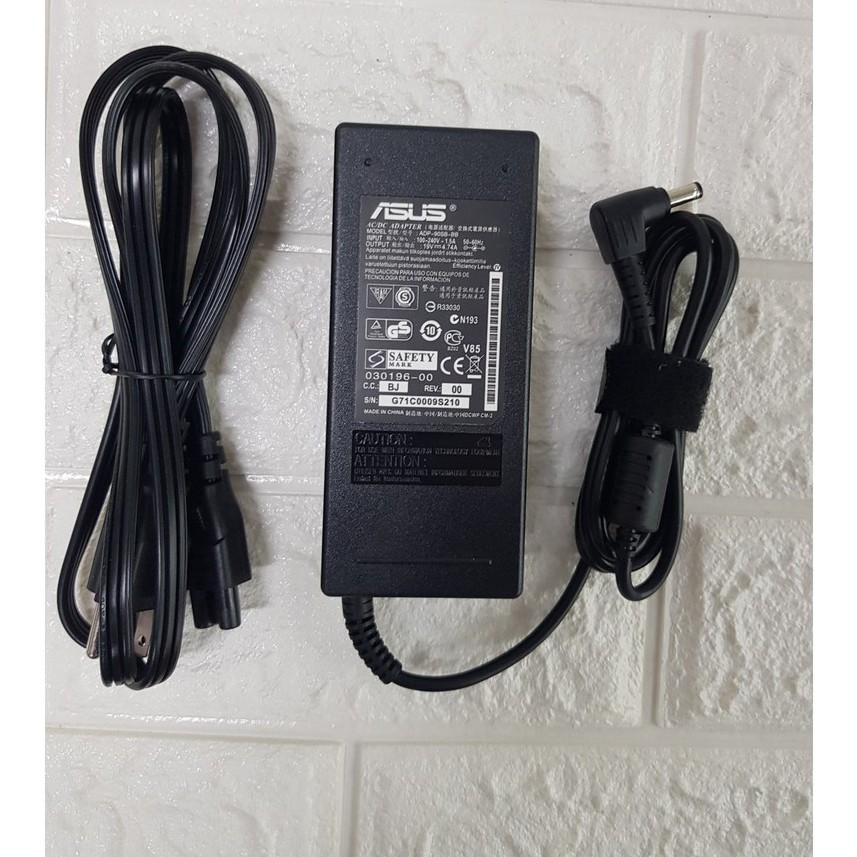 Sạc Laptop Asus K43s K53s K53sd K53sv OUTPUT 19V 4.74A  chân thường kích thước 5.5mm * 2.5mm - Nhập Khẩu