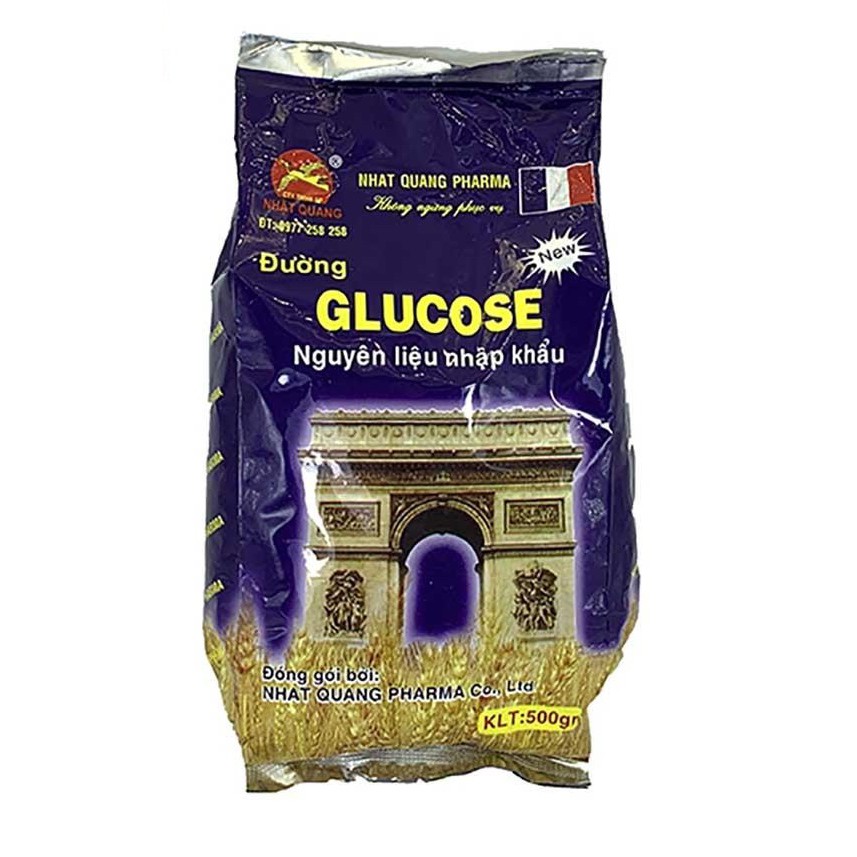 Đường Glucose Nhật Quang hoặc Gia Linh 500g