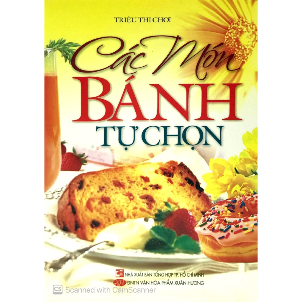 Sách - Các Món Bánh Tự Chọn