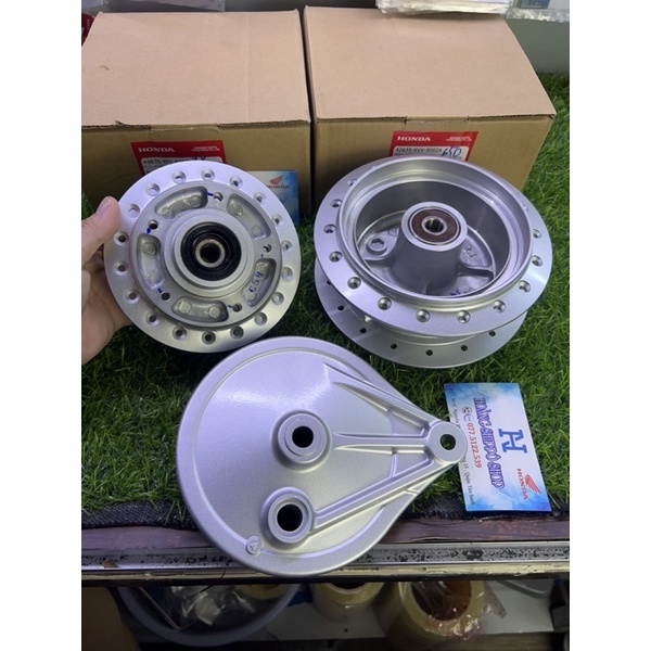 Trọn bộ đùm trước sau wave Zx / Fu1 luôn má đùm