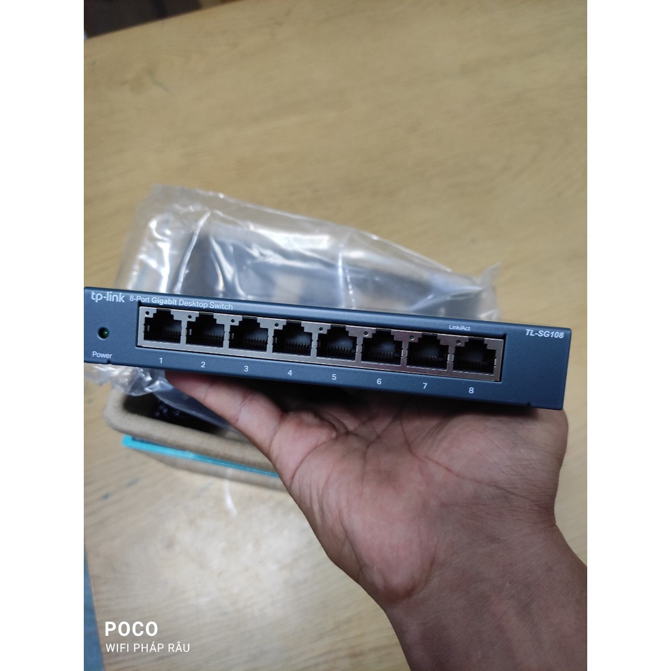 Thiết bị chuyển mạch, thiết bị chia mạng switch tplink TL-SG108