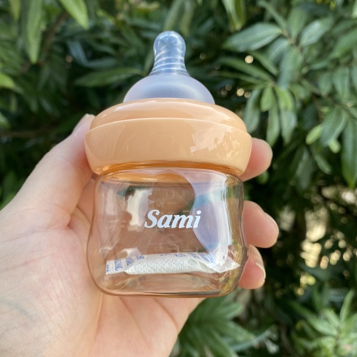 Bình sữa Cổ rộng Sami Baby cho bé sơ sinh dung tích 90ml