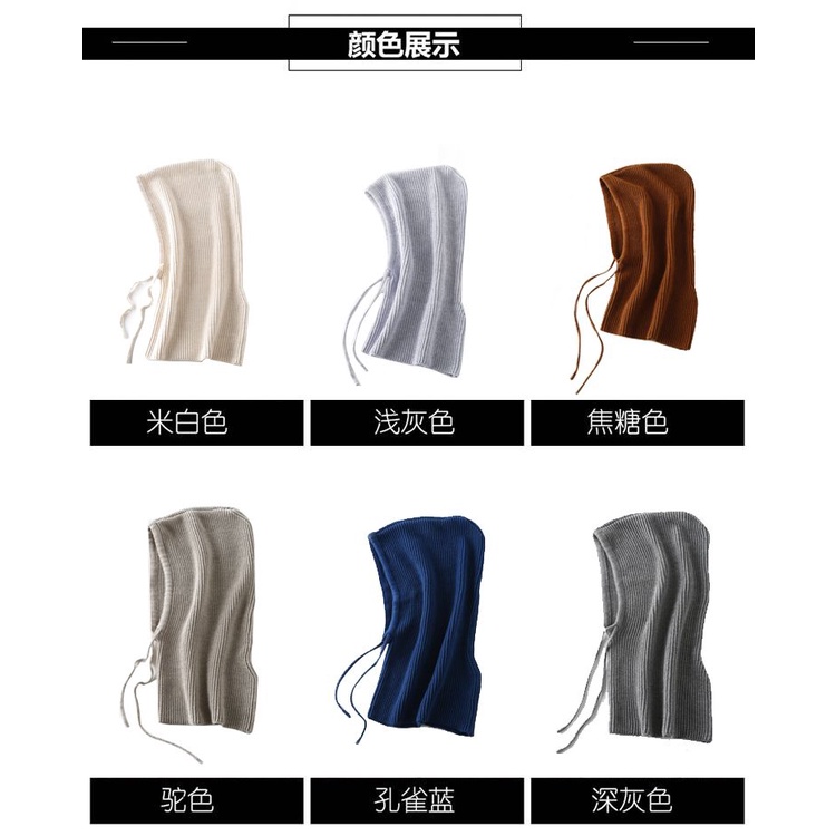 Khăn Choàng Cổ Bằng Len Cashmere Dày Dặn Giữ Ấm Tai Thời Trang Thu Đông Hàng Mới 2022 Dành Cho Nam Và Nữ