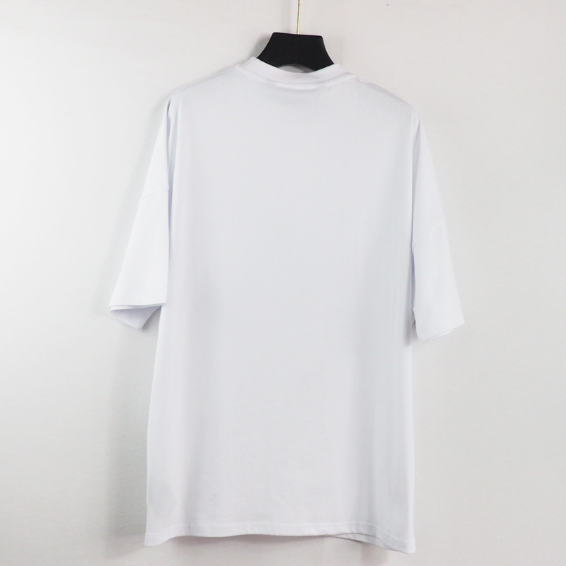 Áo Thun Tay Ngắn Dáng Rộng Chất Liệu Cotton In Hình Palm Angels Thời Trang Cho Nam Nữ # 2067